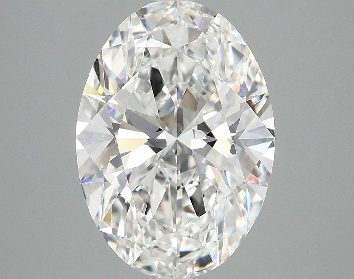 3.02 Carat Oval Shaped Ideal Cut VVS2 IGI Certified Lab Grown Diamond