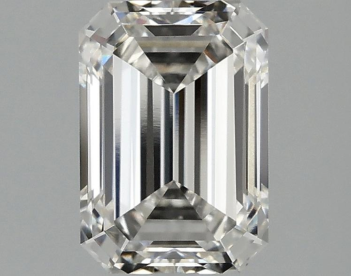 2.09 Carat Emerald Shaped Ideal Cut VS1 IGI Certified Lab Grown Diamond