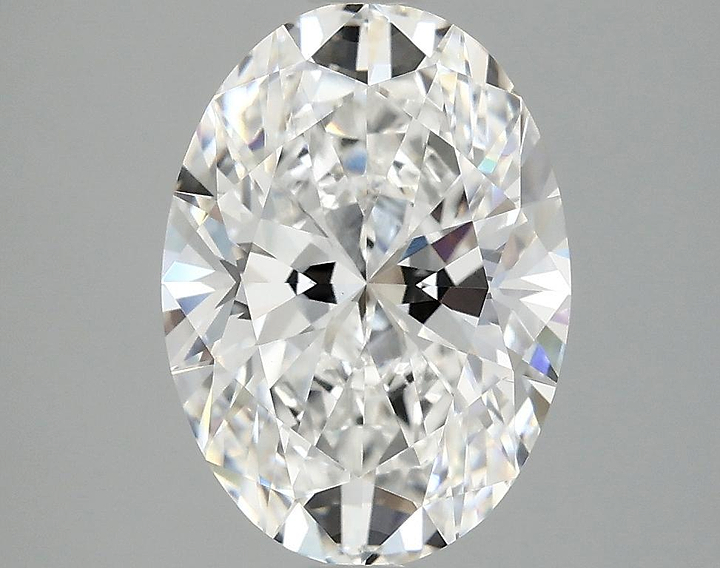 3.08 Carat Oval Shaped Ideal Cut VVS2 IGI Certified Lab Grown Diamond