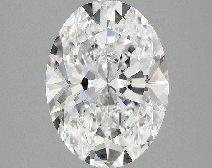 3.07 Carat Oval Shaped Excellent Cut VVS2 IGI Certified Lab Grown Diamond