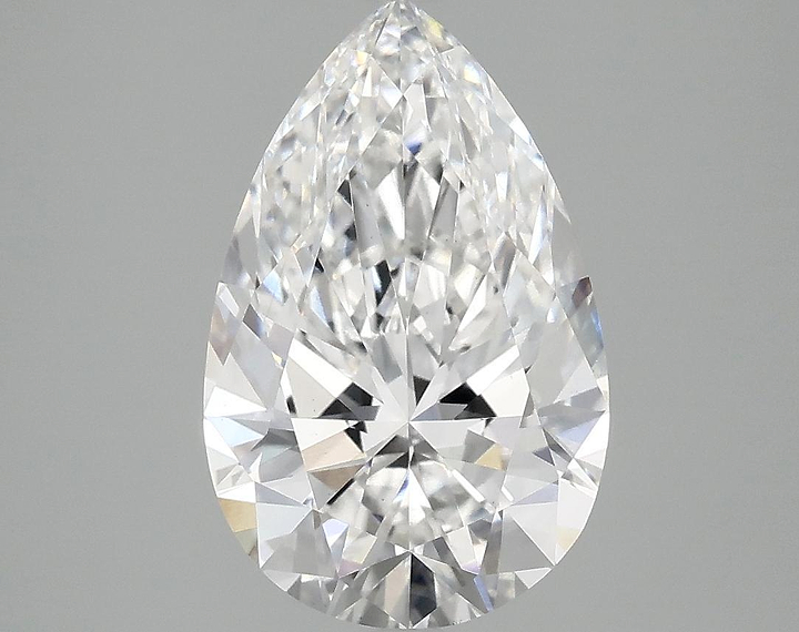 3.07 Carat Pear Shaped Ideal Cut VS1 IGI Certified Lab Grown Diamond