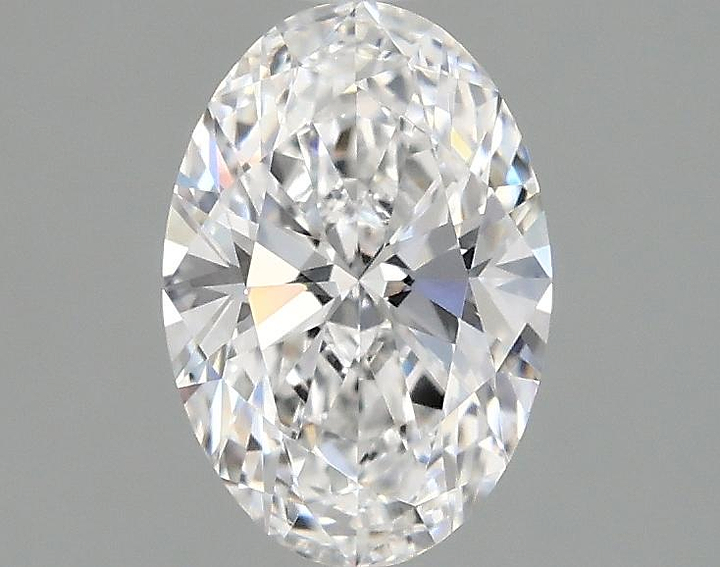 0.98 Carat Oval Shaped Ideal Cut VVS2 IGI Certified Lab Grown Diamond