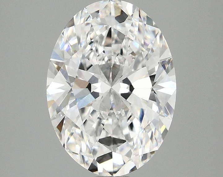 3.09 Carat Oval Shaped Excellent Cut VVS2 IGI Certified Lab Grown Diamond