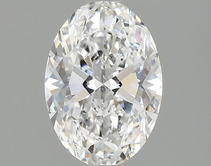1.45 Carat Oval Shaped Ideal Cut VVS2 IGI Certified Lab Grown Diamond