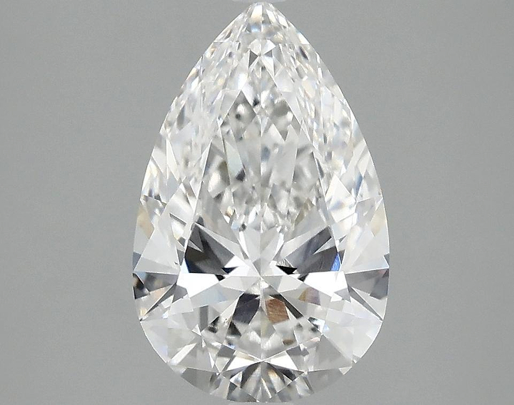 2.01 Carat Pear Shaped Ideal Cut VS1 IGI Certified Lab Grown Diamond