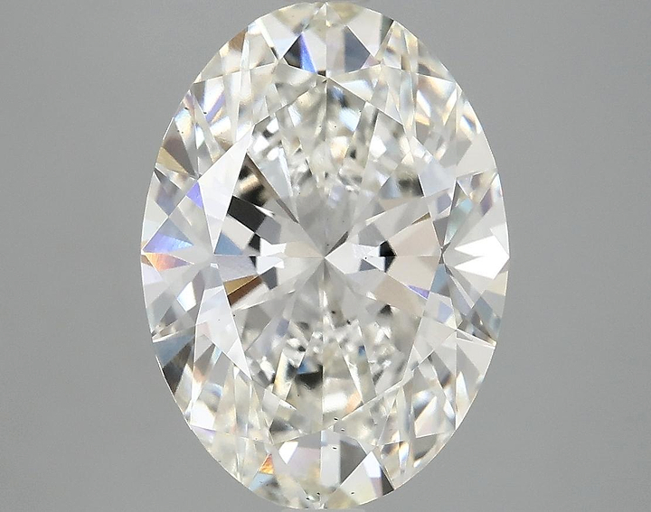 4.58 Carat Oval Shaped Ideal Cut VS2 IGI Certified Lab Grown Diamond