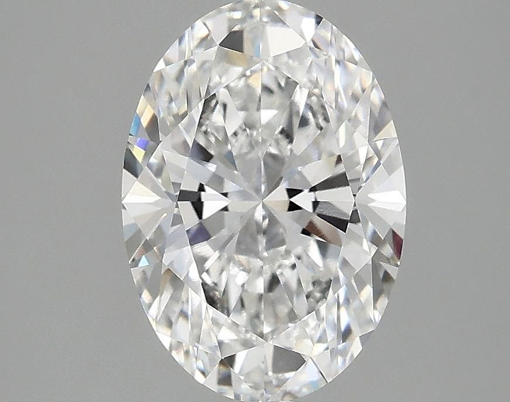 2.06 Carat Oval Shaped Ideal Cut VVS1 IGI Certified Lab Grown Diamond