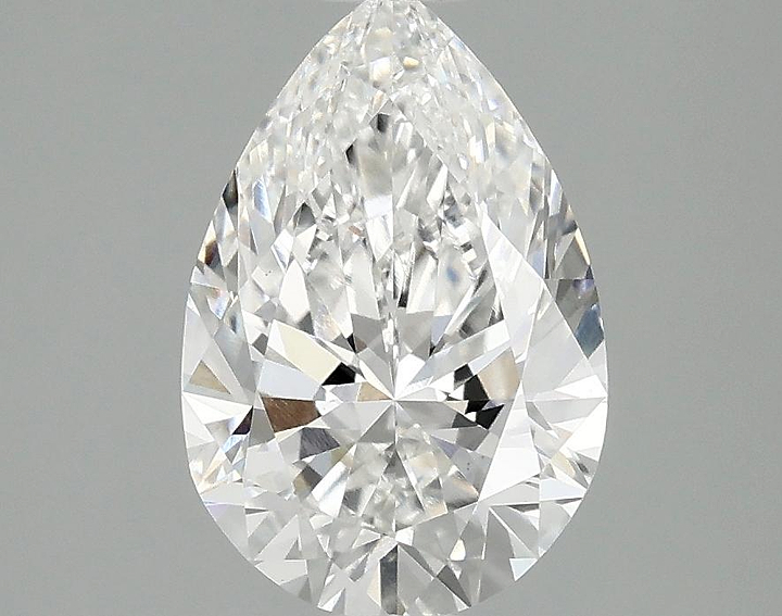 1.92 Carat Pear Shaped Excellent Cut VS1 IGI Certified Lab Grown Diamond