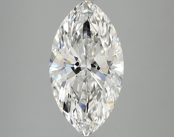 2.99 Carat Marquise Shaped Excellent Cut VVS2 IGI Certified Lab Grown Diamond