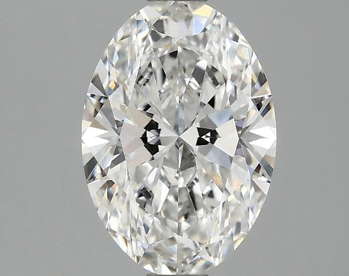 1.59 Carat Oval Shaped Ideal Cut VVS2 IGI Certified Lab Grown Diamond