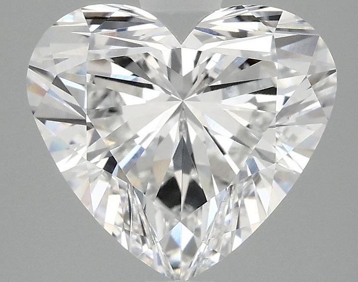 3.03 Carat Heart Shaped Ideal Cut VS1 IGI Certified Lab Grown Diamond