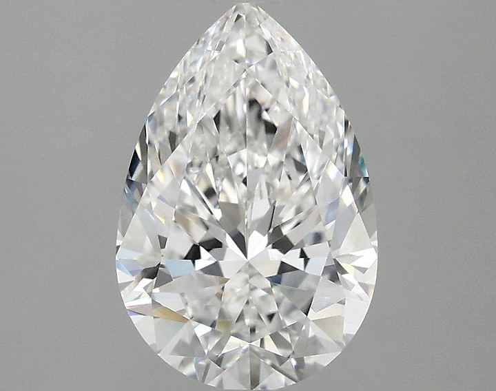 2.04 Carat Pear Shaped Excellent Cut VVS2 IGI Certified Lab Grown Diamond