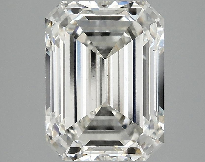 3.1 Carat Emerald Shaped Excellent Cut VS2 IGI Certified Lab Grown Diamond