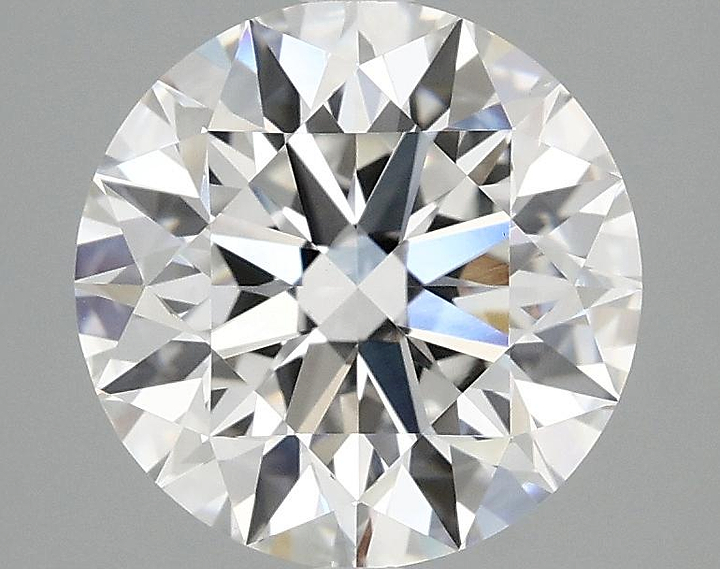 2.91 Carat Round Shaped Excellent Cut VVS2 IGI Certified Lab Grown Diamond