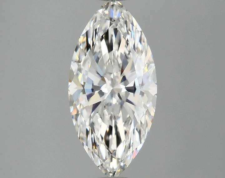 2.08 Carat Marquise Shaped Excellent Cut VVS2 IGI Certified Lab Grown Diamond