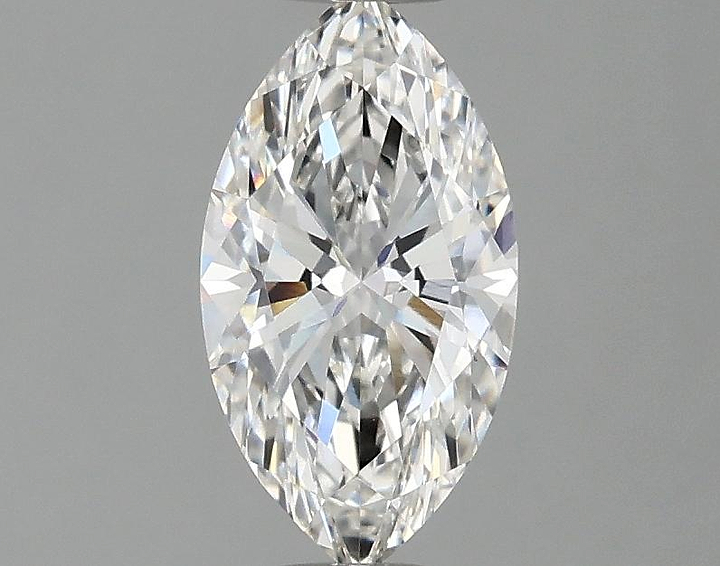 0.98 Carat Marquise Shaped Excellent Cut VVS2 IGI Certified Lab Grown Diamond