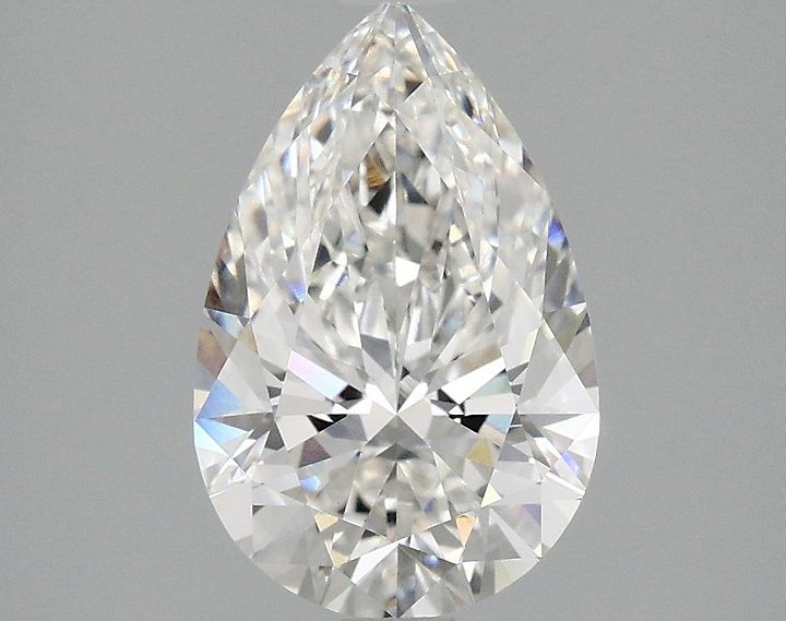 2.1 Carat Pear Shaped Excellent Cut VVS2 IGI Certified Lab Grown Diamond
