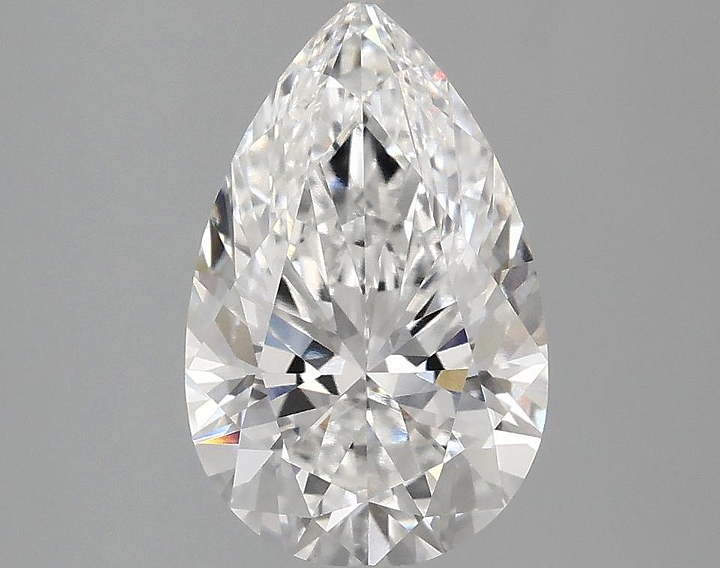 2.08 Carat Pear Shaped Ideal Cut VVS2 IGI Certified Lab Grown Diamond