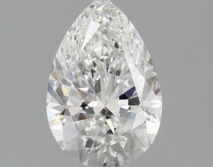 1.02 Carat Pear Shaped Excellent Cut VVS2 IGI Certified Lab Grown Diamond