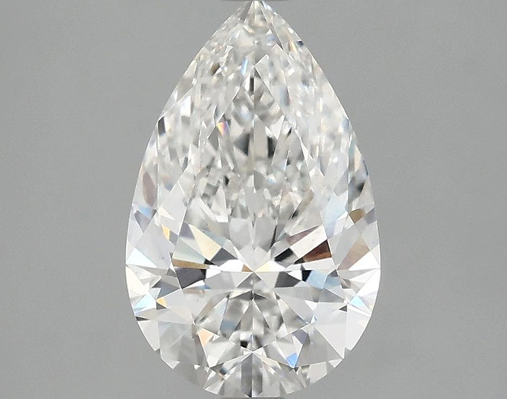 2.1 Carat Pear Shaped Ideal Cut VS1 IGI Certified Lab Grown Diamond