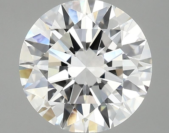 2.95 Carat Round Shaped Ideal Cut VVS2 IGI Certified Lab Grown Diamond