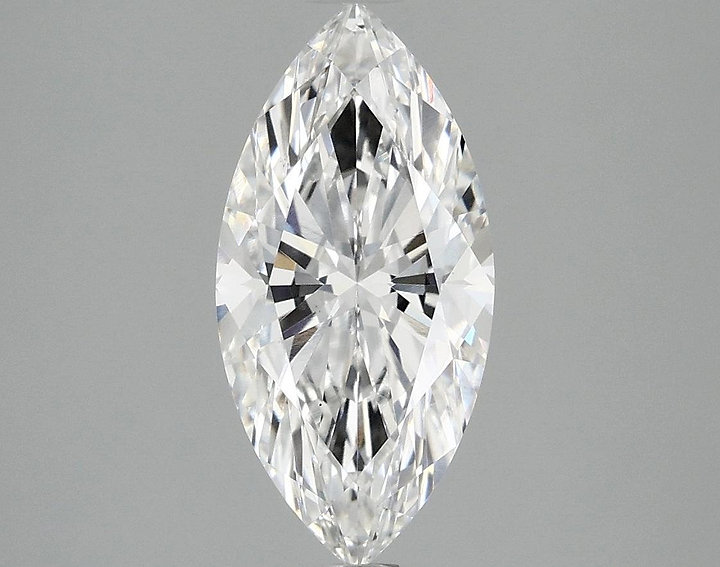 2.07 Carat Marquise Shaped Excellent Cut VS1 IGI Certified Lab Grown Diamond
