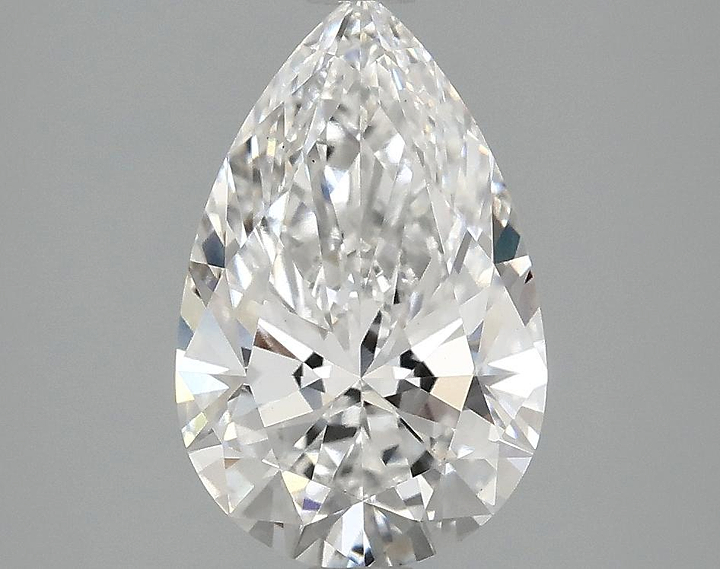 2.08 Carat Pear Shaped Ideal Cut VS1 IGI Certified Lab Grown Diamond