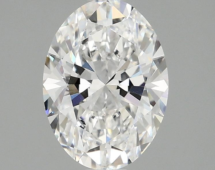 1.57 Carat Oval Shaped Excellent Cut VVS2 IGI Certified Lab Grown Diamond