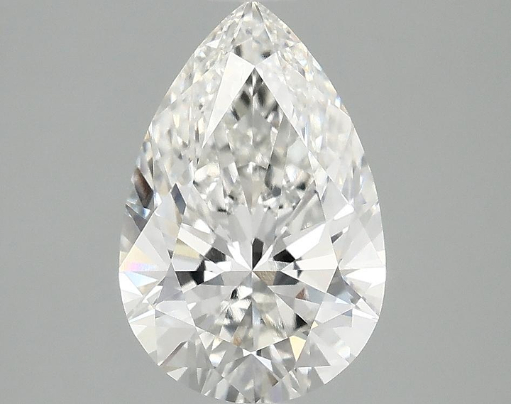 2.07 Carat Pear Shaped Excellent Cut VS1 IGI Certified Lab Grown Diamond