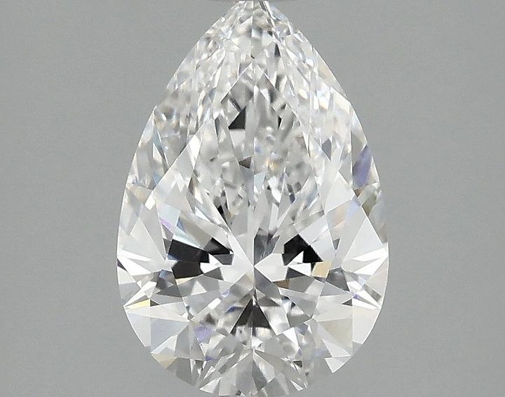 1.73 Carat Pear Shaped Excellent Cut VVS2 IGI Certified Lab Grown Diamond
