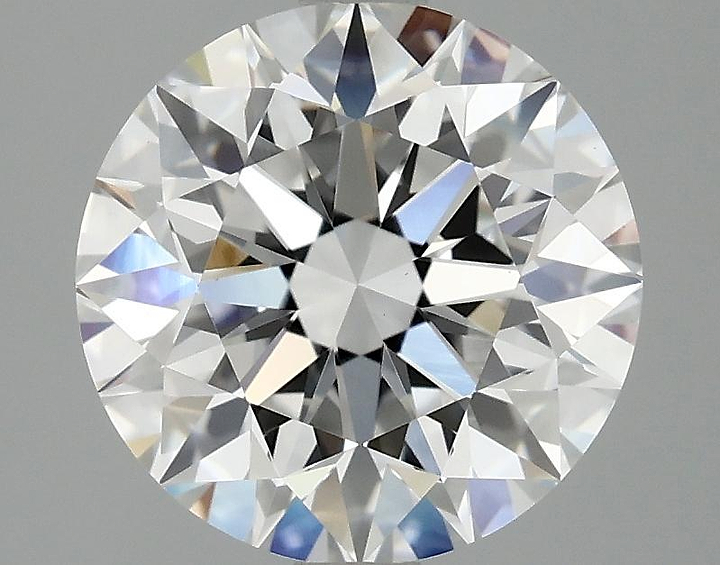 3.09 Carat Round Shaped Excellent Cut VVS2 IGI Certified Lab Grown Diamond