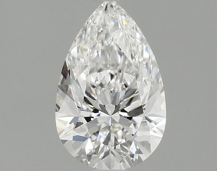 1.04 Carat Pear Shaped Ideal Cut VVS2 IGI Certified Lab Grown Diamond