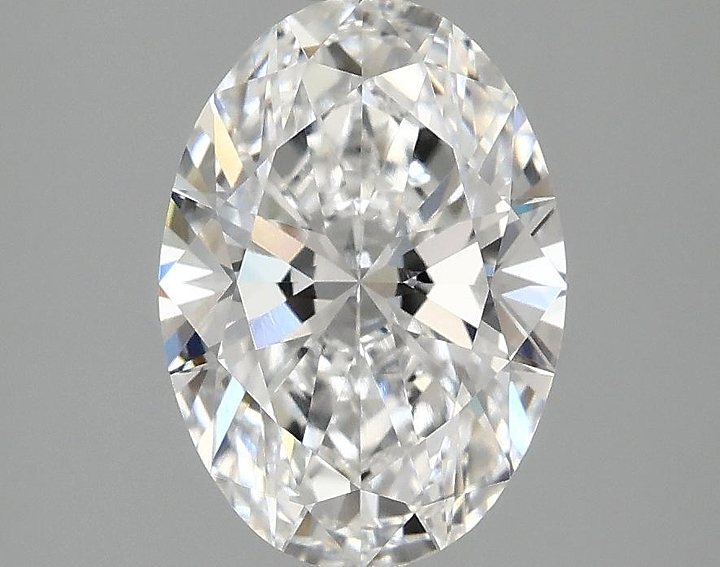 2.03 Carat Oval Shaped Ideal Cut VVS2 IGI Certified Lab Grown Diamond