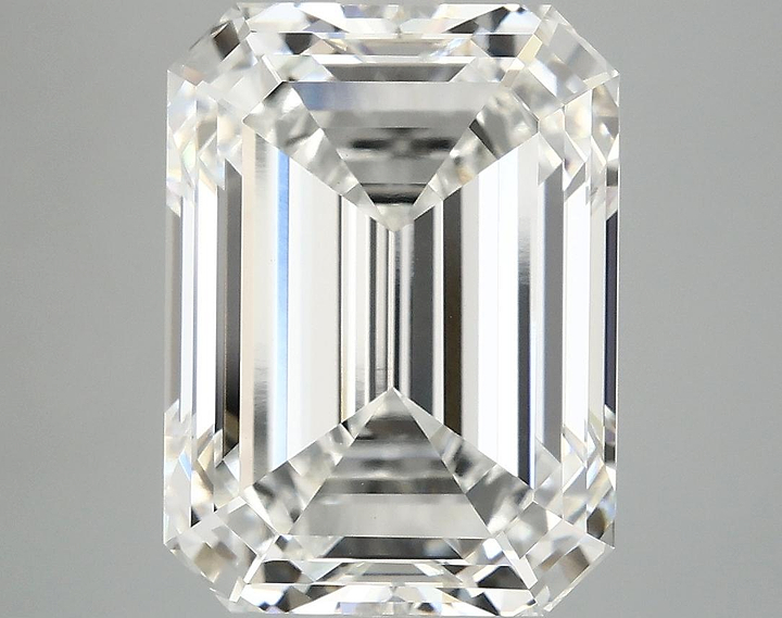 7.2 Carat Emerald Shaped Excellent Cut VVS2 IGI Certified Lab Grown Diamond
