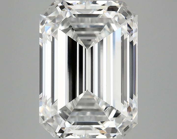 7.18 Carat Emerald Shaped Ideal Cut VVS2 IGI Certified Lab Grown Diamond