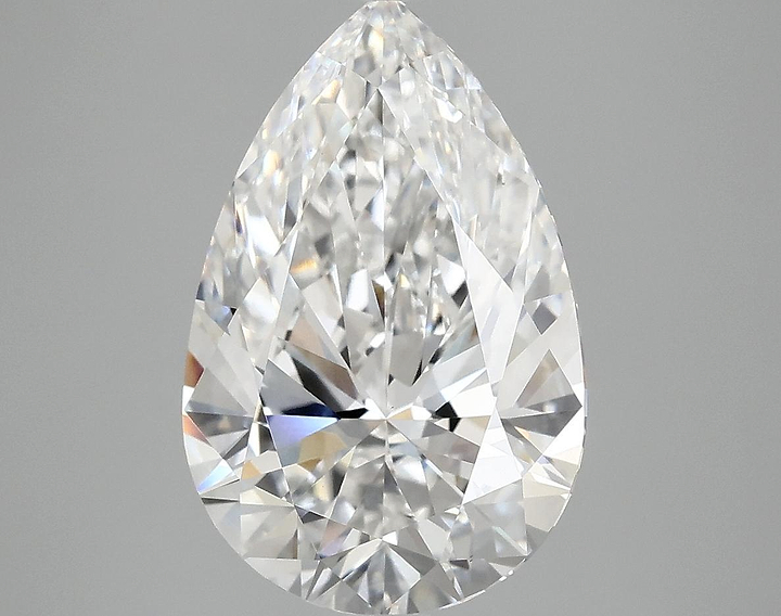 4.02 Carat Pear Shaped Ideal Cut VS1 IGI Certified Lab Grown Diamond