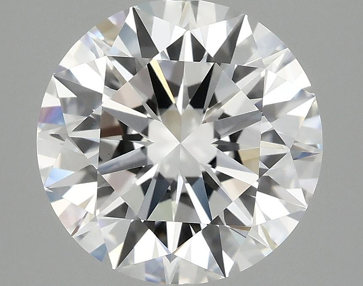 2.89 Carat Round Shaped Ideal Cut VVS2 IGI Certified Lab Grown Diamond