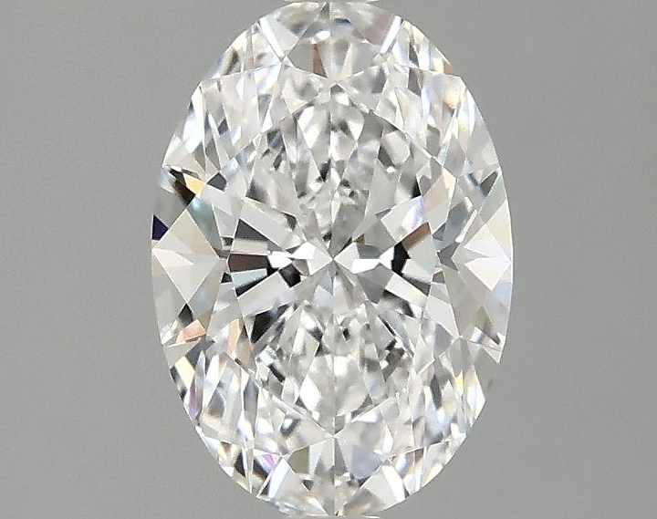 1.45 Carat Oval Shaped Ideal Cut VVS2 IGI Certified Lab Grown Diamond