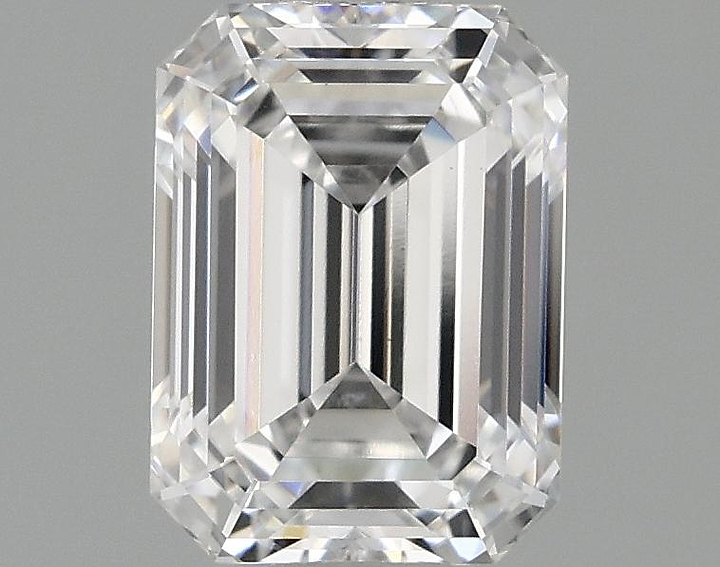 0.98 Carat Emerald Shaped Excellent Cut VS1 IGI Certified Lab Grown Diamond