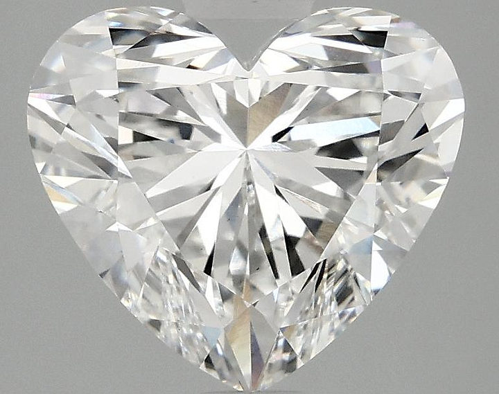 2.98 Carat Heart Shaped Ideal Cut VS1 IGI Certified Lab Grown Diamond