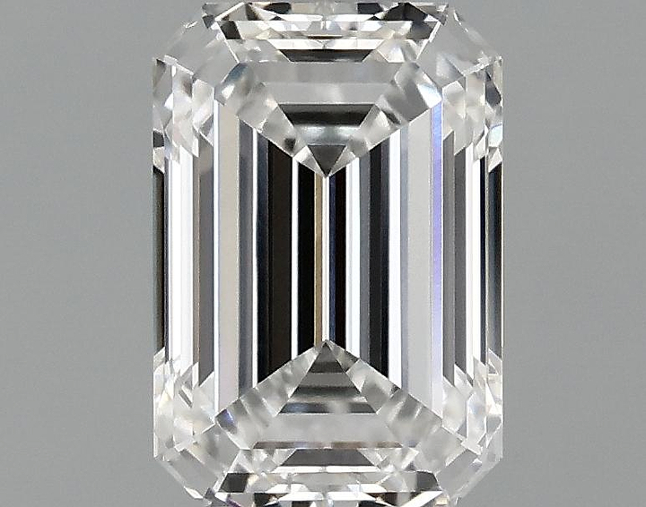 1.06 Carat Emerald Shaped Ideal Cut VVS2 IGI Certified Lab Grown Diamond