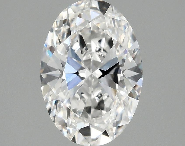 1.5 Carat Oval Shaped Ideal Cut VVS2 IGI Certified Lab Grown Diamond