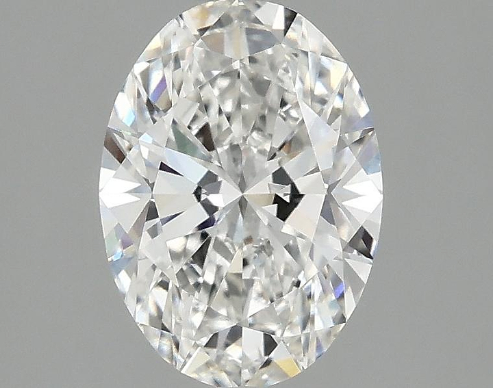 1.5 Carat Oval Shaped Ideal Cut VVS2 IGI Certified Lab Grown Diamond