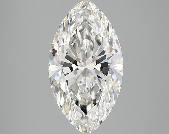 3.41 Carat Marquise Shaped Excellent Cut VS2 IGI Certified Lab Grown Diamond