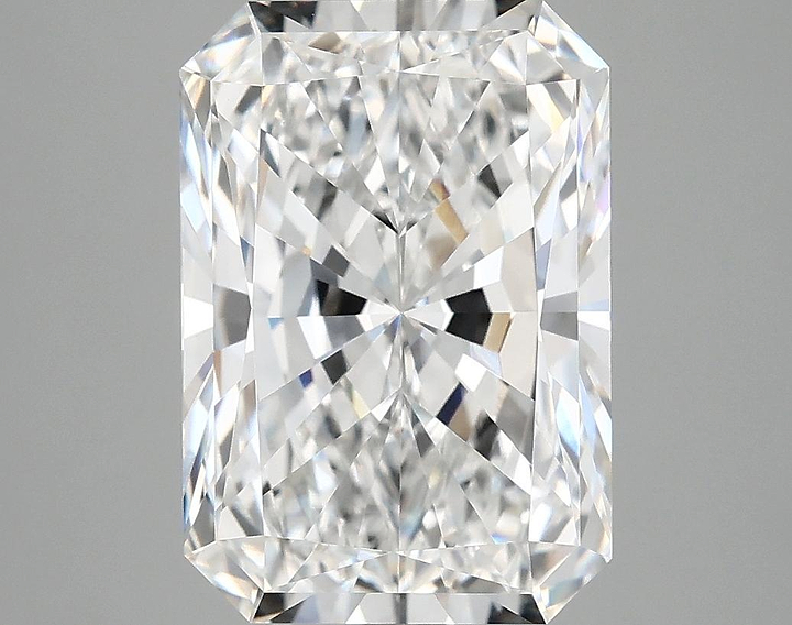 4.85 Carat Radiant Shaped Ideal Cut VVS2 IGI Certified Lab Grown Diamond