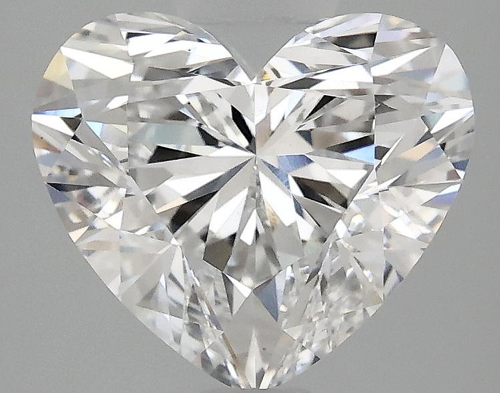 3.06 Carat Heart Shaped Ideal Cut VS1 IGI Certified Lab Grown Diamond