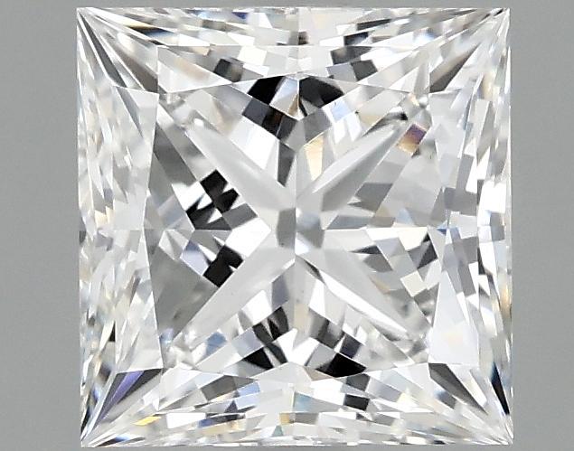1.95 Carat Princess Shaped Ideal Cut VS1 IGI Certified Lab Grown Diamond