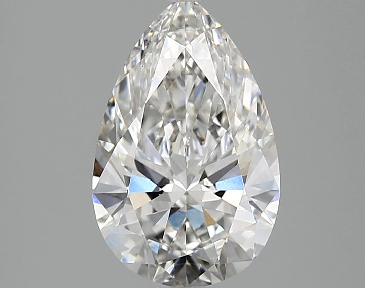 1.98 Carat Pear Shaped Ideal Cut VS1 IGI Certified Lab Grown Diamond