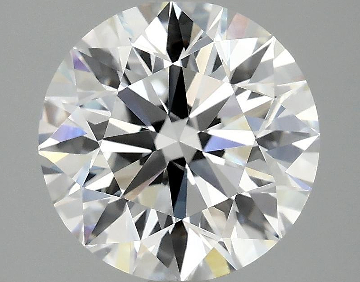 3.04 Carat Round Shaped Excellent Cut VVS2 IGI Certified Lab Grown Diamond