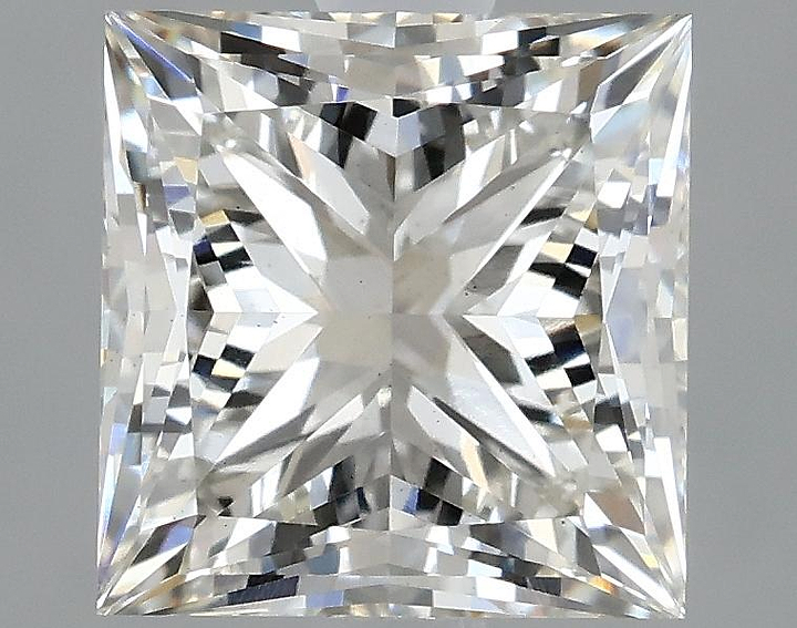 2.53 Carat Princess Shaped Ideal Cut VS1 IGI Certified Lab Grown Diamond